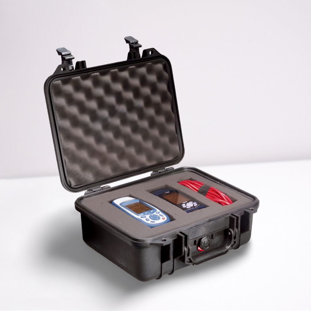 Pelican 1400 case with pick and pluck foam