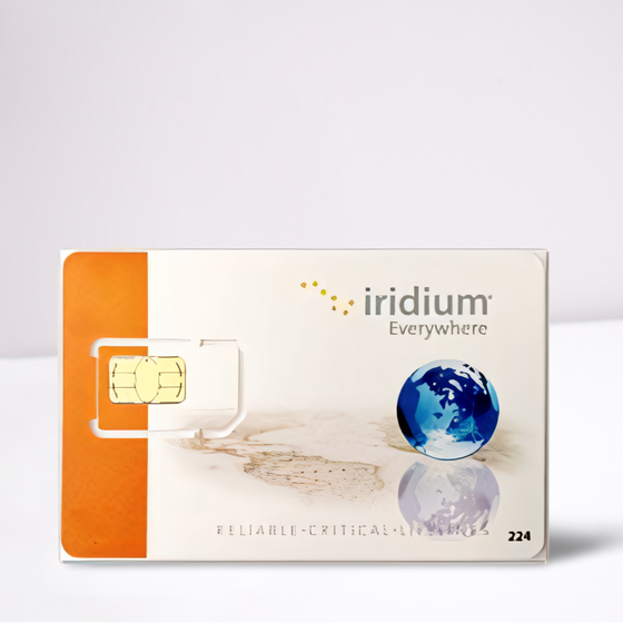 Iridium 100 Minute 30 Day Prepaid Sim Card